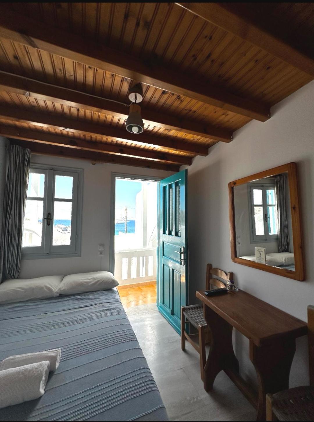Pension Marias Sea View Mykonos Town Exteriör bild
